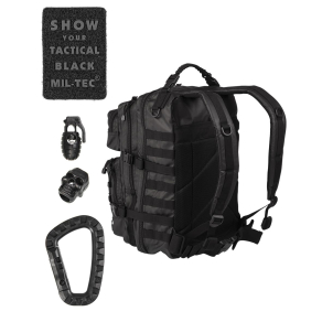 MIL-TEC – Ruksak taktički Assault 36 l, crni