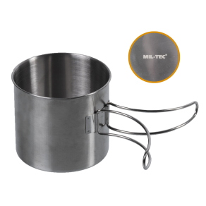 Metalna šalica s preklopnim ručkama 600 ml