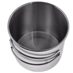 Metalna šalica s preklopnim ručkama 600 ml