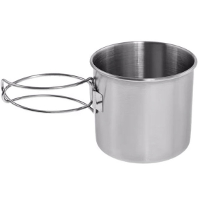 Metalna šalica s preklopnim ručkama 600 ml