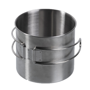 Metalna šalica s preklopnim ručkama 600 ml