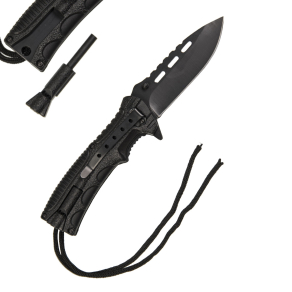 MIL-TEC - Nož Paracord s kresivom