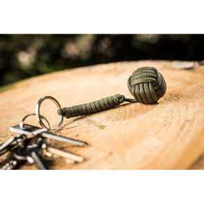 Privjesak za samoobranu – paracord + kuglica