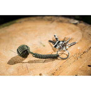 Privjesak za samoobranu – paracord + kuglica