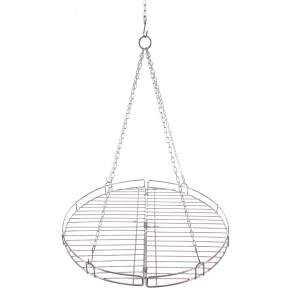 Fox Outdoor – okrugli roštilj na lancu 49 cm